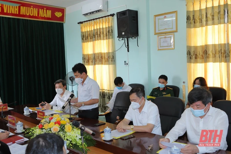 Đồng chí Bí thư Tỉnh ủy Đỗ Trọng Hưng kiểm tra, chỉ đạo công tác chuẩn bị bầu cử và phòng, chống dịch COVID-19 tại TP Thanh Hóa