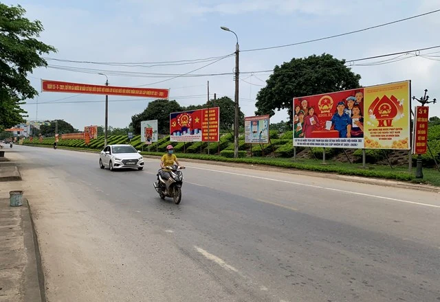 Huyện Thạch Thành đẩy mạnh công tác tuyên truyền về bầu cử