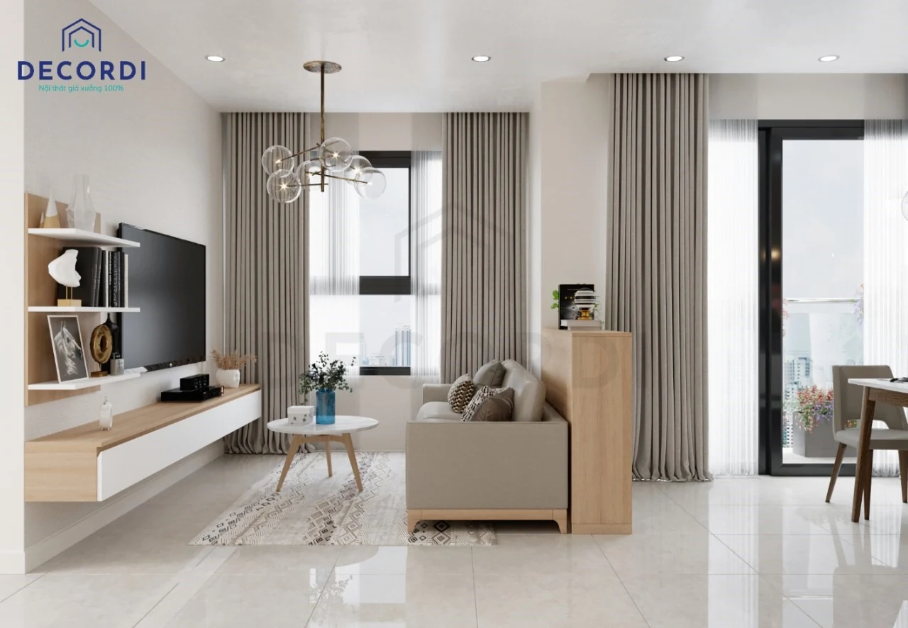 Bí quyết thiết kế nội thất chung cư cho hộ gia đình có thu nhập vừa và thấp