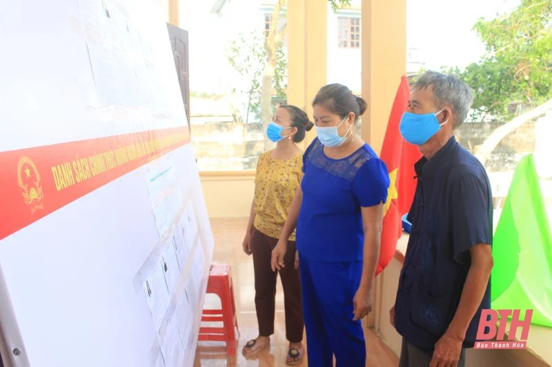 Quảng Xương sẵn sàng cho bầu cử ĐBQH khóa XV và đại biểu HĐND các cấp