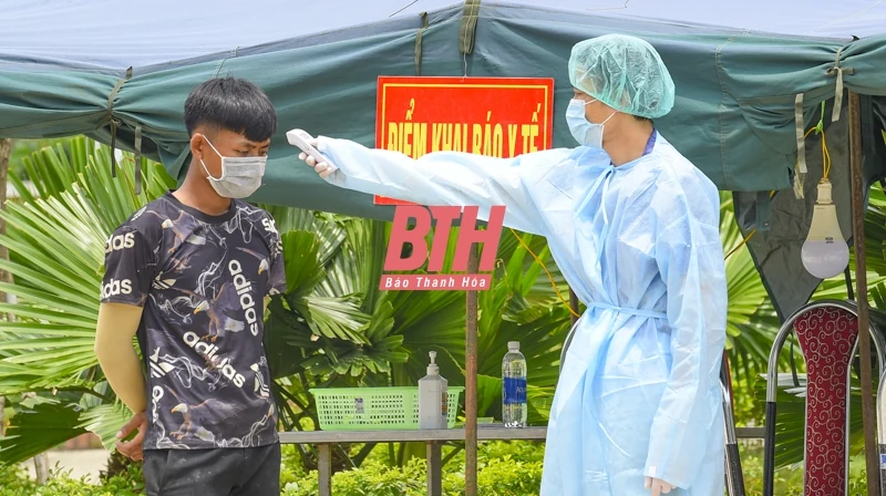 Bên trong khu cách ly tập trung các trường hợp F1 liên quan đến bệnh nhân COVID-19 tại Ngọc Lặc