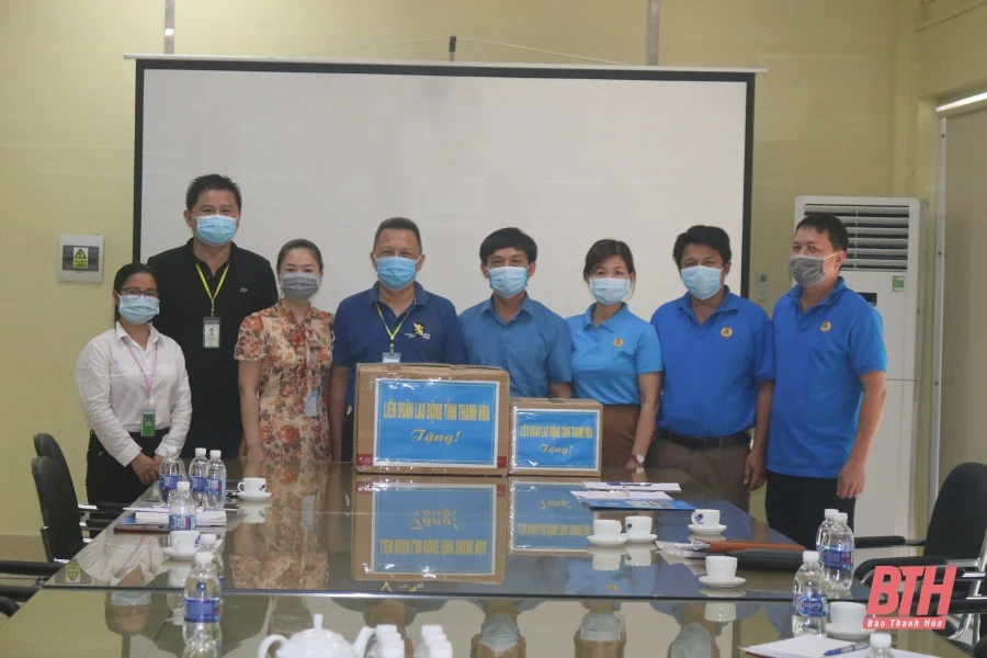 LĐLĐ tỉnh kiểm tra công tác phòng, chống dịch COVID-19 tại doanh nghiệp