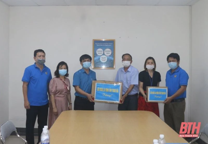 LĐLĐ tỉnh kiểm tra công tác phòng, chống dịch COVID-19 tại doanh nghiệp