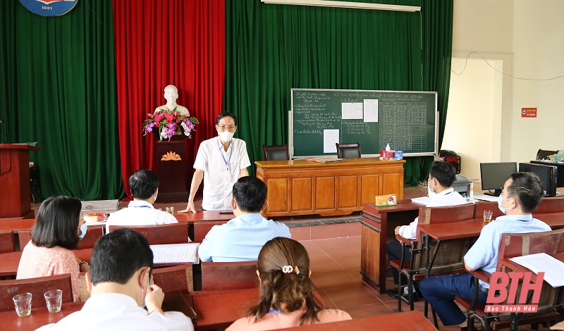 Kỳ thi tuyển sinh vào lớp 10 THPT và tuyển sinh vào Trường THPT chuyên Lam Sơn kết thúc an toàn, nghiêm túc, đúng quy chế