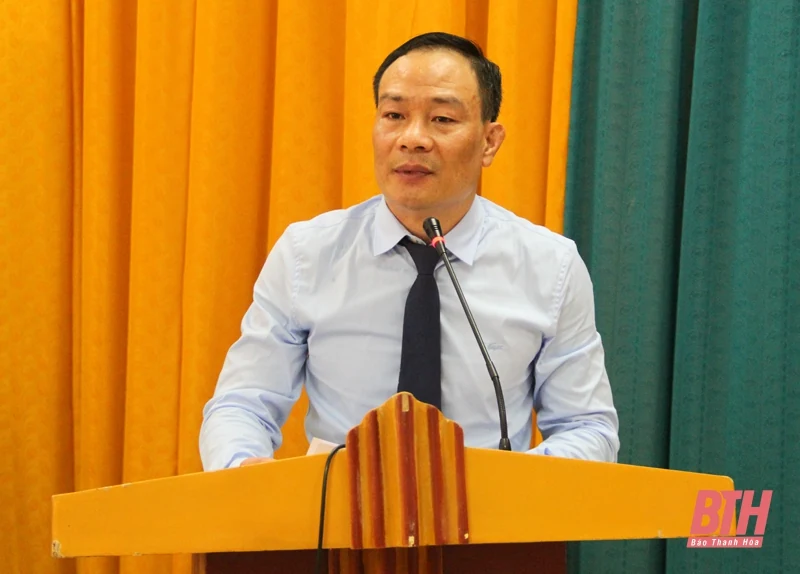 Ông Đàm Văn Long giữ chức vụ Giám đốc Trung tâm Huấn luyện và Thi đấu TDTT tỉnh Thanh Hóa