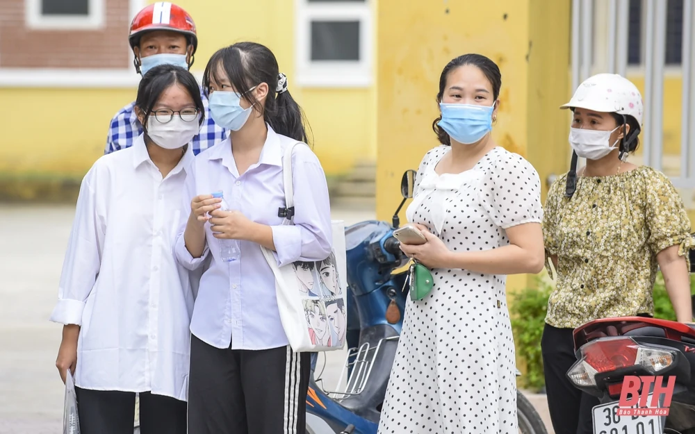 Thí sinh Thanh Hóa bước vào môn thi cuối cùng Kỳ thi tuyển sinh vào lớp 10 THPT công lập