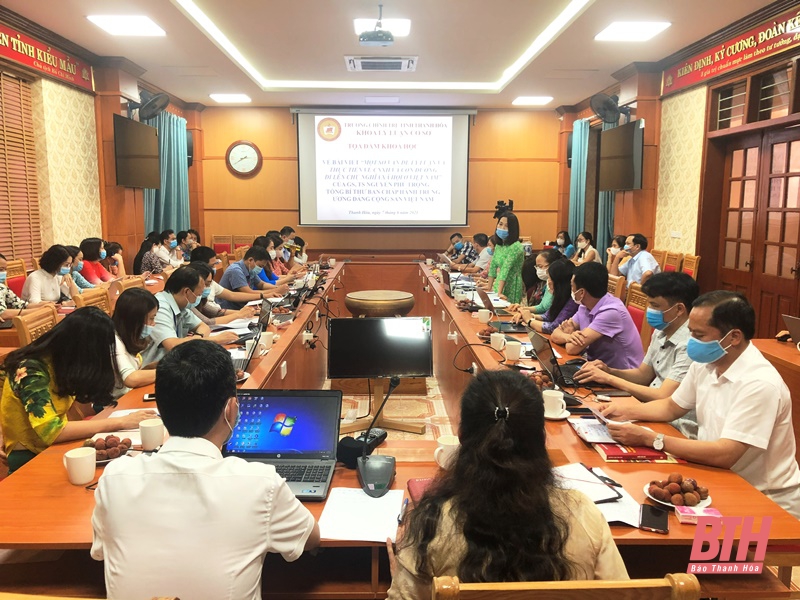 Tọa đàm khoa học về bài viết “Một số vấn đề lý luận và thực tiễn về CNXH và con đường đi lên CNXH ở Việt Nam” của Tổng Bí thư Nguyễn Phú Trọng