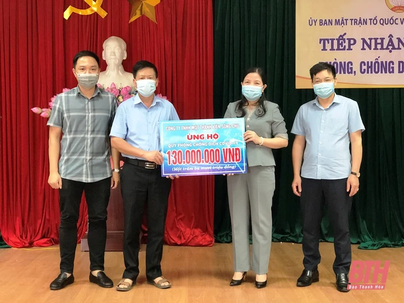 401 đơn vị, doanh nghiệp, cá nhân ủng hộ hơn 28 tỷ 131 triệu đồng phòng, chống dịch COVID-19