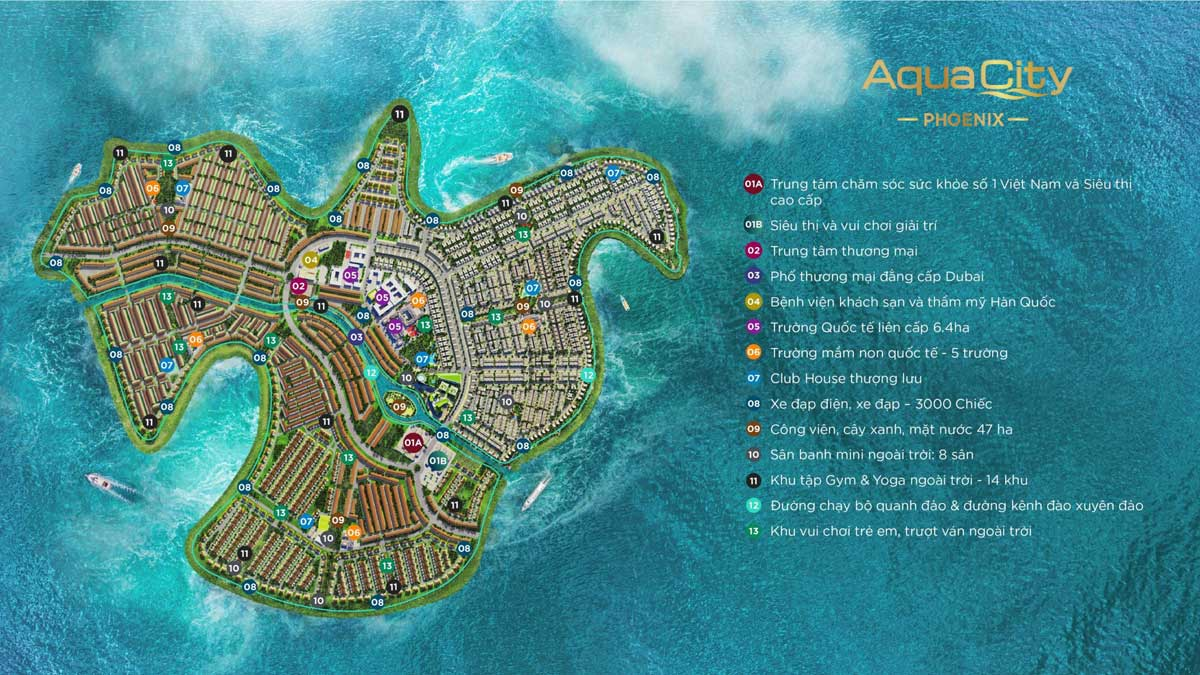 Đô thị Aqua City Đồng Nai - chuẩn mực sống xanh thời hiện đại