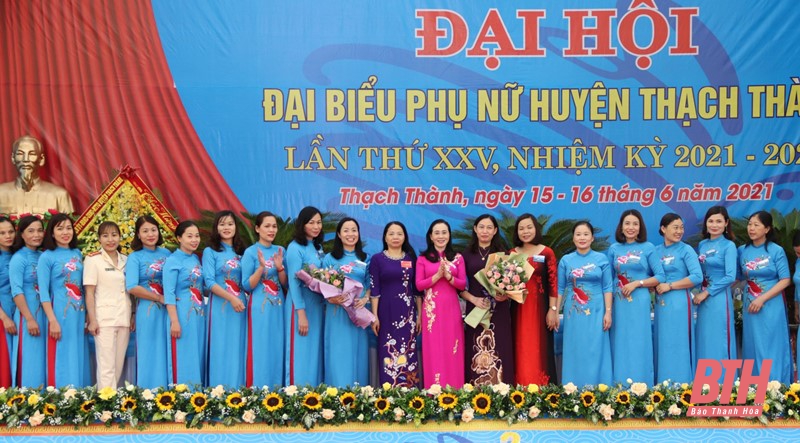 Hội LHPN huyện Thạch Thành phấn đấu trở thành đơn vị dẫn đầu các huyện miền núi