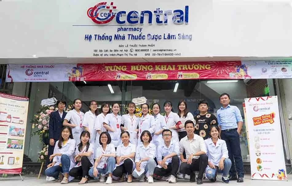 Nhà thuốc Central Pharmacy - Nhà thuốc online uy tín, chất lượng hàng đầu