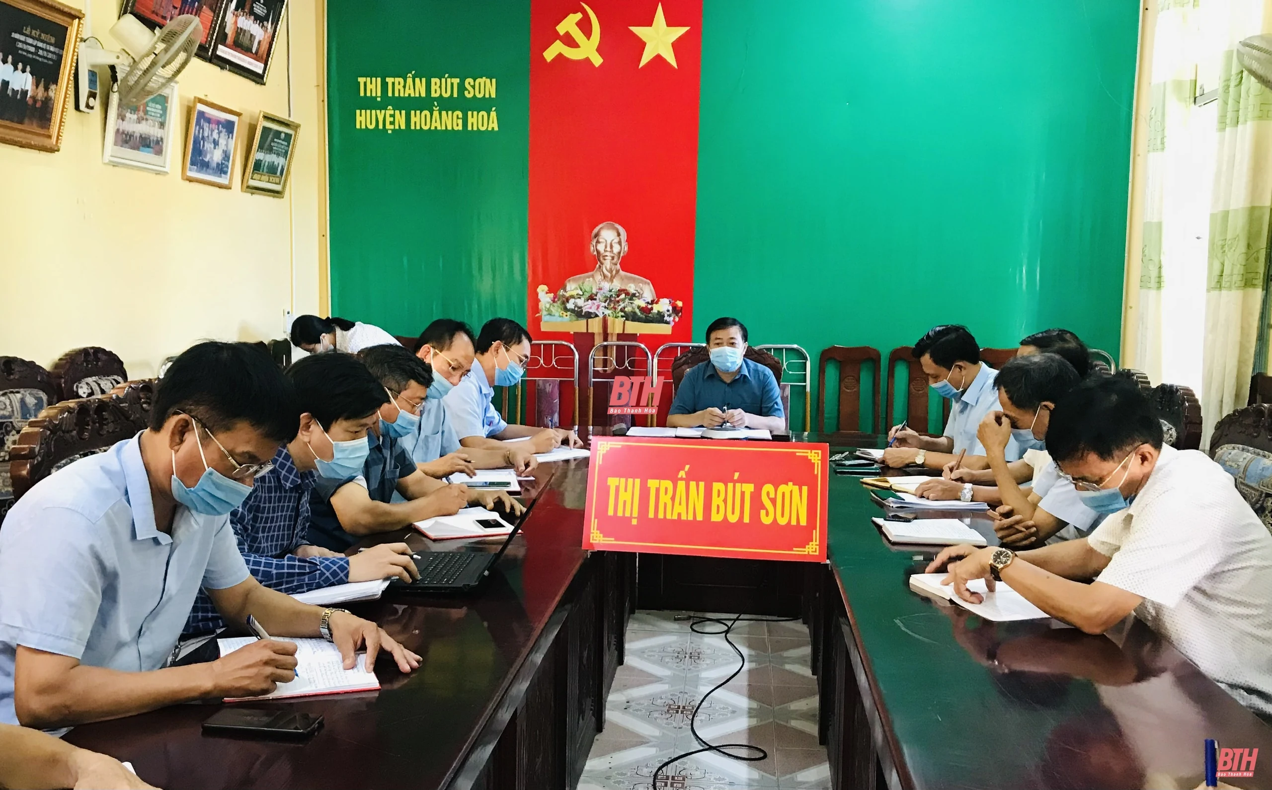 Điểm phong toả tạm thời phố Trung Sơn, thị trấn Bút Sơn không còn yếu tố nguy cơ lây nhiễm
