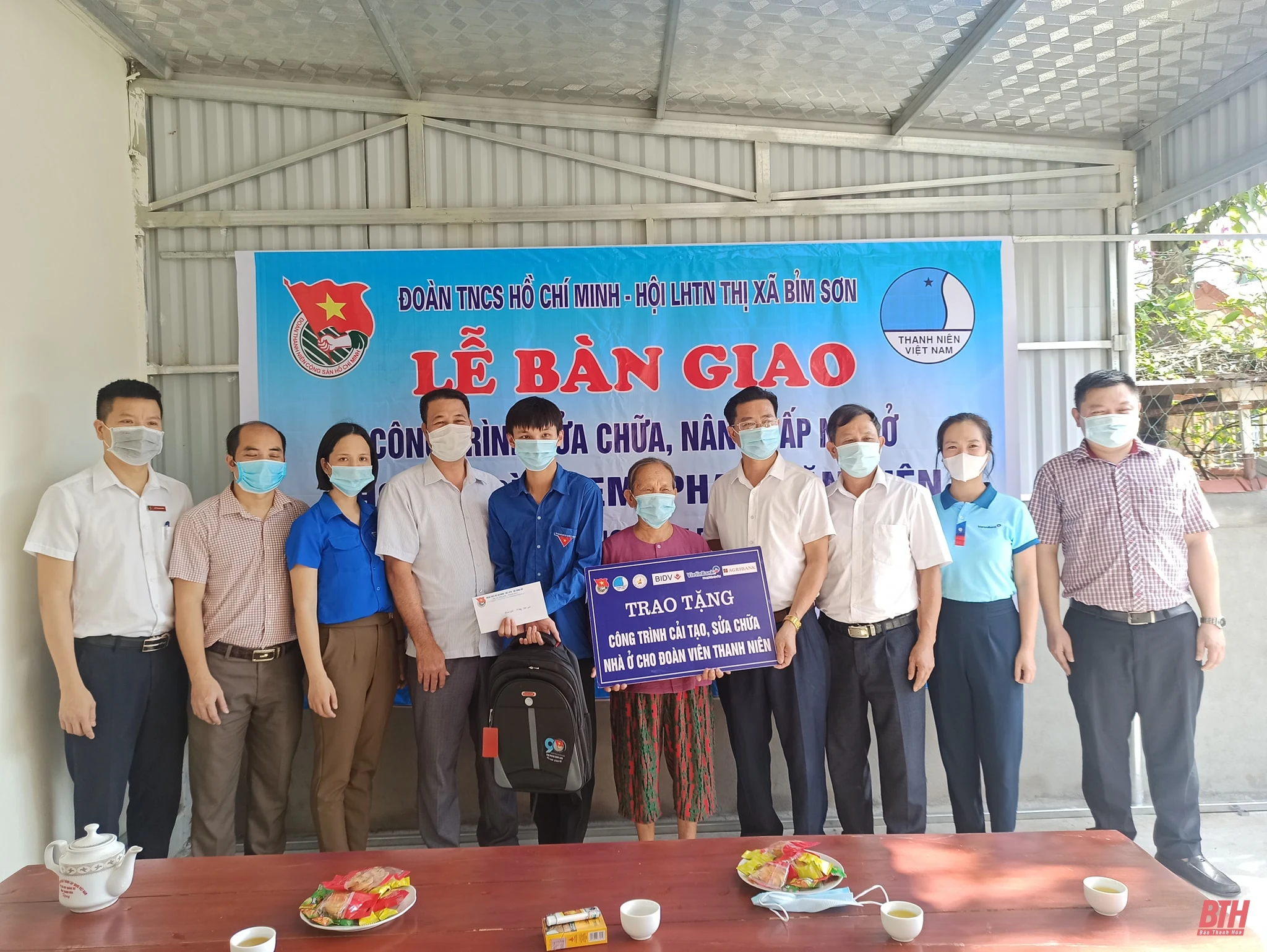 Thị đoàn Bỉm Sơn khánh thành bàn giao công trình thanh niên