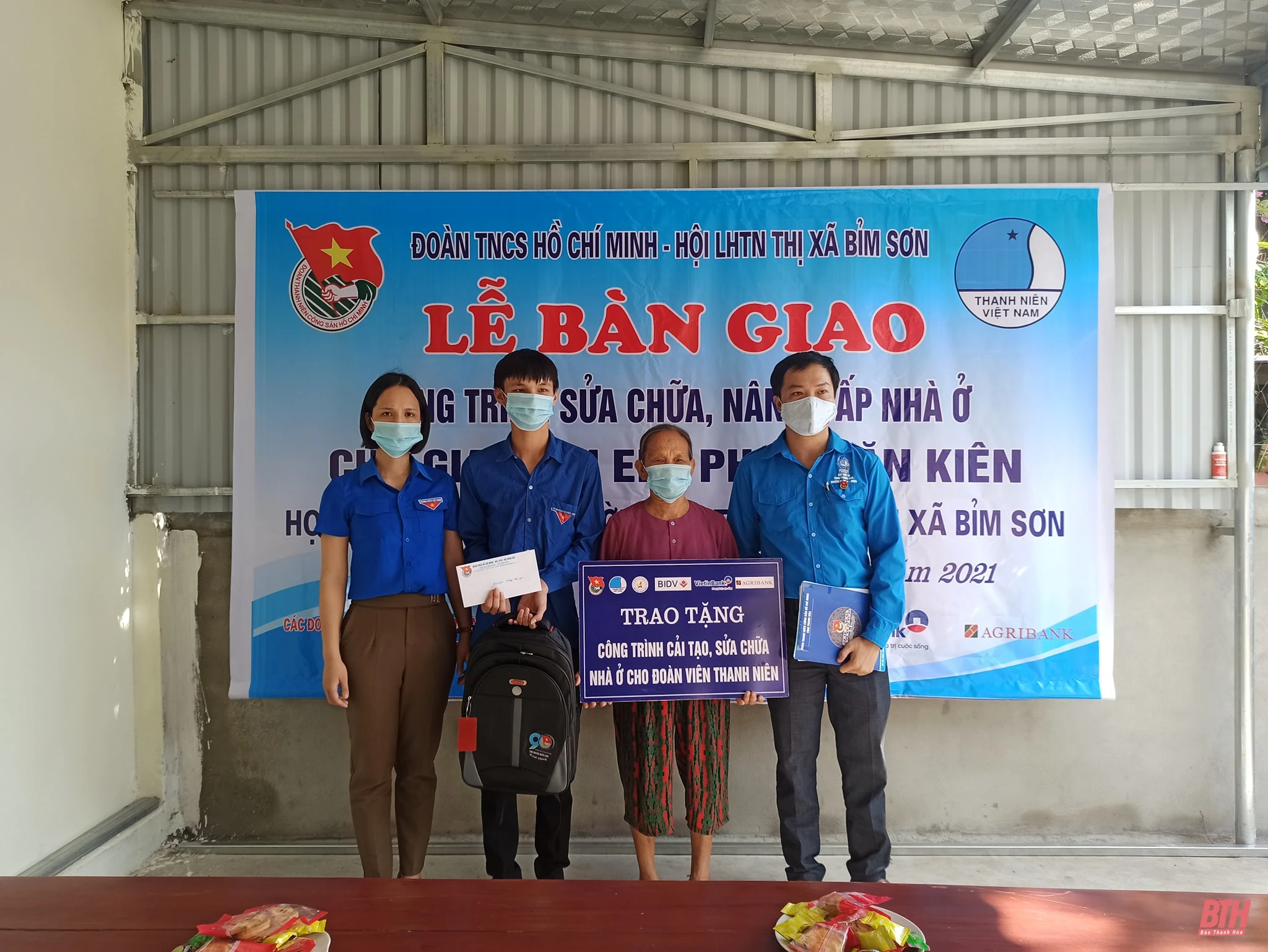 Thị đoàn Bỉm Sơn khánh thành bàn giao công trình thanh niên