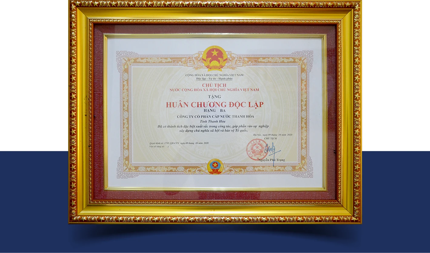 Công ty Cổ phần Cấp nước Thanh Hóa: Gần 1 thế kỷ đồng hành cùng sự phát triển của quê hương, đất nước