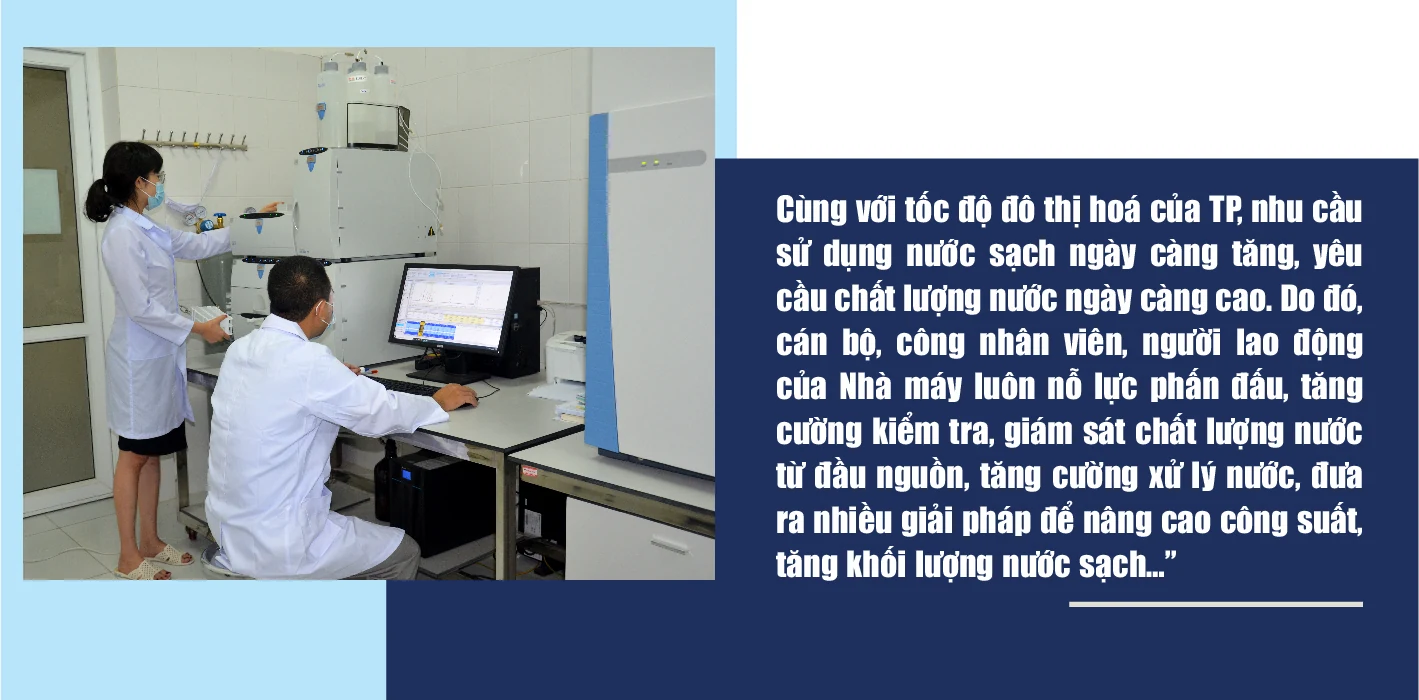 Công ty Cổ phần Cấp nước Thanh Hóa: Gần 1 thế kỷ đồng hành cùng sự phát triển của quê hương, đất nước