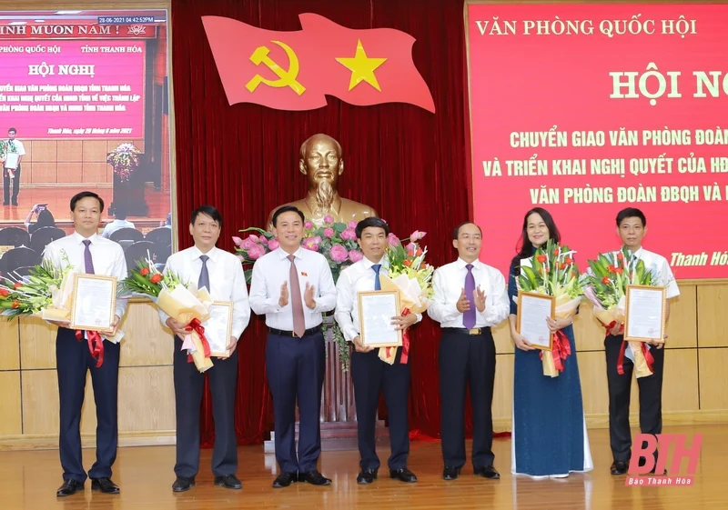 Thành lập Văn phòng Đoàn ĐBQH và HĐND tỉnh Thanh Hóa