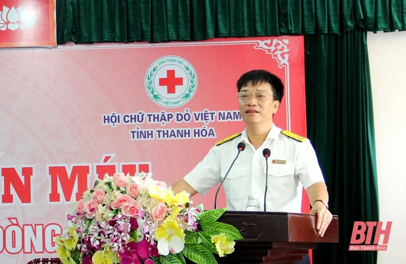 Cán bộ, công chức Cục thuế tỉnh hưởng ứng chương trình hiến máu tình nguyện năm 2021