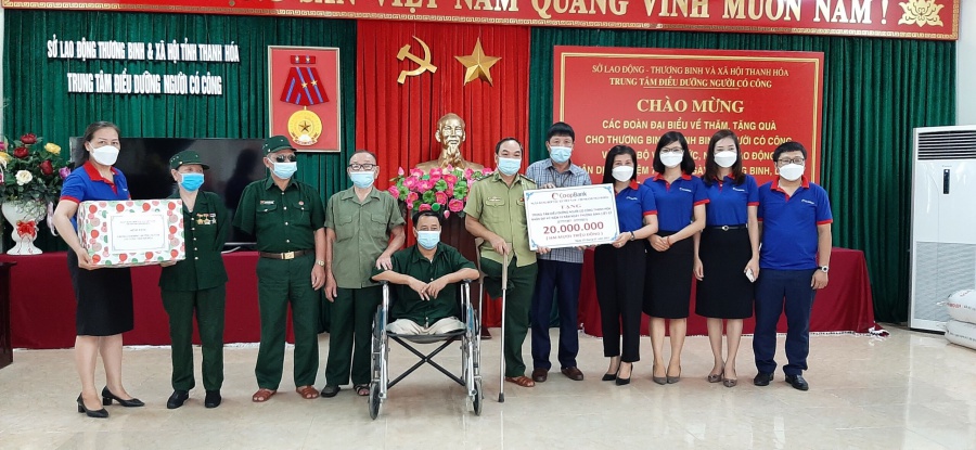 Công đoàn, Đoàn thanh niên Ngân hàng Hợp tác chi nhánh Thanh Hóa tổ chức hoạt động tri ân nhân Ngày Thương binh - Liệt sỹ