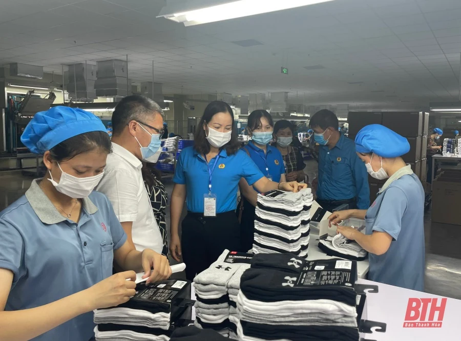 Kiểm tra công tác phòng, chống dịch COVID-19 tại các doanh nghiệp