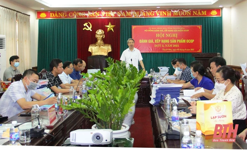 Tỉnh Thanh Hóa có thêm 20 sản phẩm được đánh giá, xếp hạng OCOP