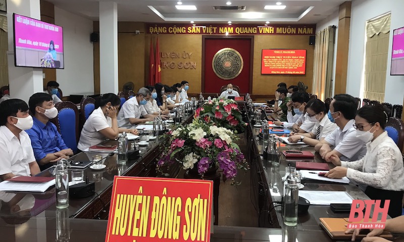 Hội nghị trực tuyến toàn tỉnh học tập, quán triệt triển khai thực hiện các quy định của BCH Trung ương, các nghị quyết, quyết định của Bộ Chính trị và các chỉ thị, kết luận của Ban Bí thư khóa XIII