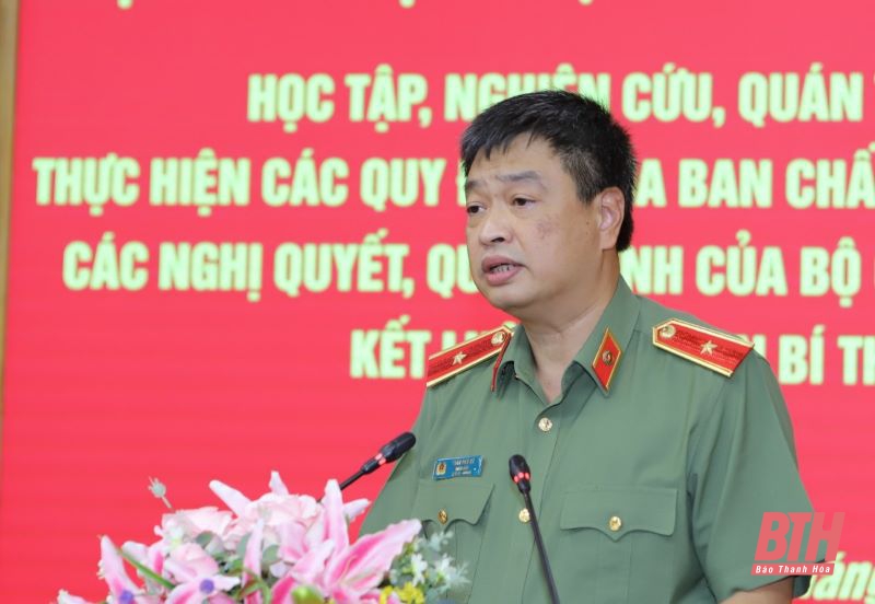 Hội nghị trực tuyến toàn tỉnh học tập, quán triệt triển khai thực hiện các quy định của BCH Trung ương, các nghị quyết, quyết định của Bộ Chính trị và các chỉ thị, kết luận của Ban Bí thư khóa XIII