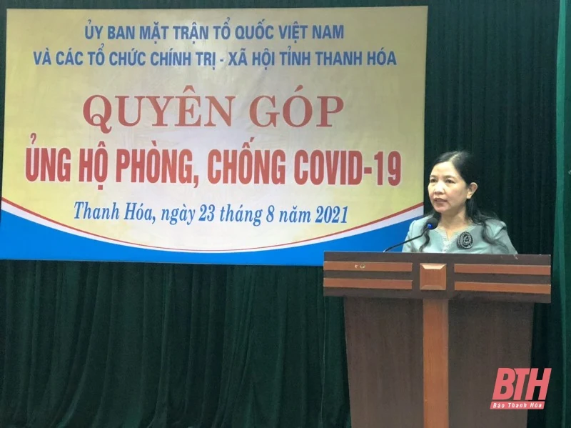 Các đơn vị, ủng hộ 6,3 tỷ đồng phòng, chống COVID -19
