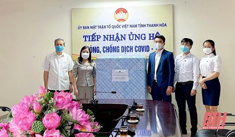Công ty Cổ phần Bất động sản Bắc Bộ ủng hộ phòng, chống dịch COVID-19