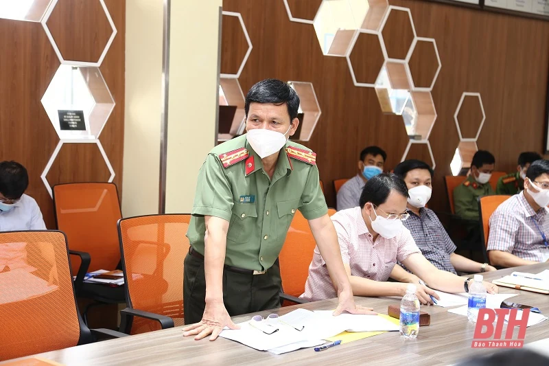 Chủ tịch UBND tỉnh Đỗ Minh Tuấn kiểm tra, chỉ đạo công tác phòng, chống dịch tại thị xã Nghi Sơn