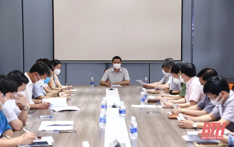 Chủ tịch UBND tỉnh Đỗ Minh Tuấn kiểm tra, chỉ đạo công tác phòng, chống dịch tại thị xã Nghi Sơn