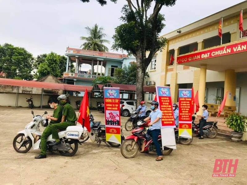 Huyện Thạch Thành tăng cường công tác tuyên truyền phòng, chống dịch COVID-19