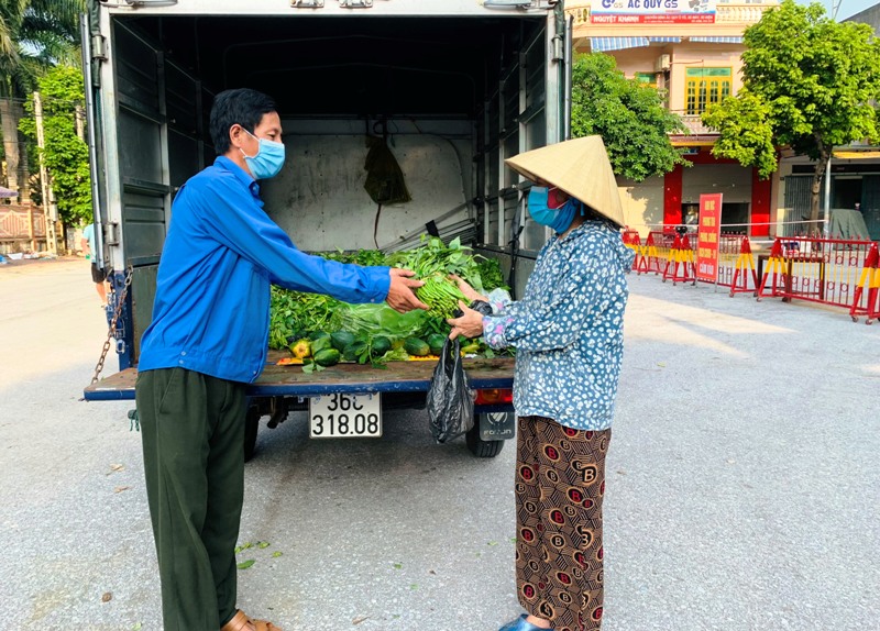 Nhịp sống ở vùng dịch Nông Cống