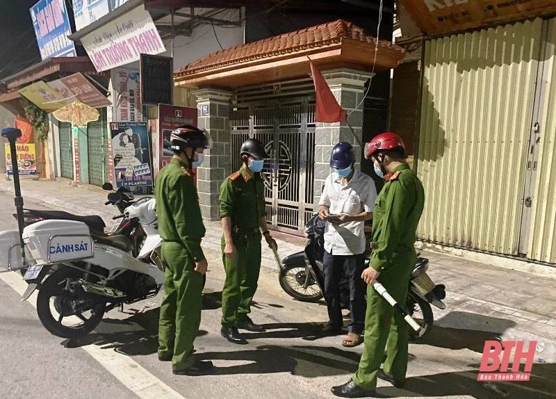 Huyện Hậu Lộc xử lý 79 trường hợp vi phạm công tác phòng, chống dịch COVID-19