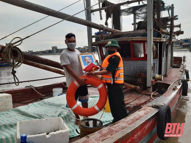 Đồn Biên phòng Đa Lộc sẵn sàng lực lượng, phương tiện ứng phó với diễn biến của bão Conson