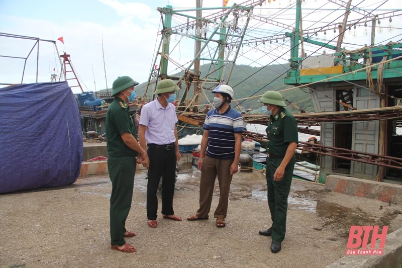 Đồn Biên phòng Đa Lộc sẵn sàng lực lượng, phương tiện ứng phó với diễn biến của bão Conson