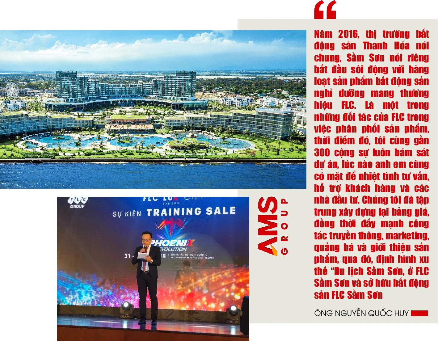 [E-Magazine] - AMS Group – Chung tay phát triển thị trường bất động sản Việt Nam