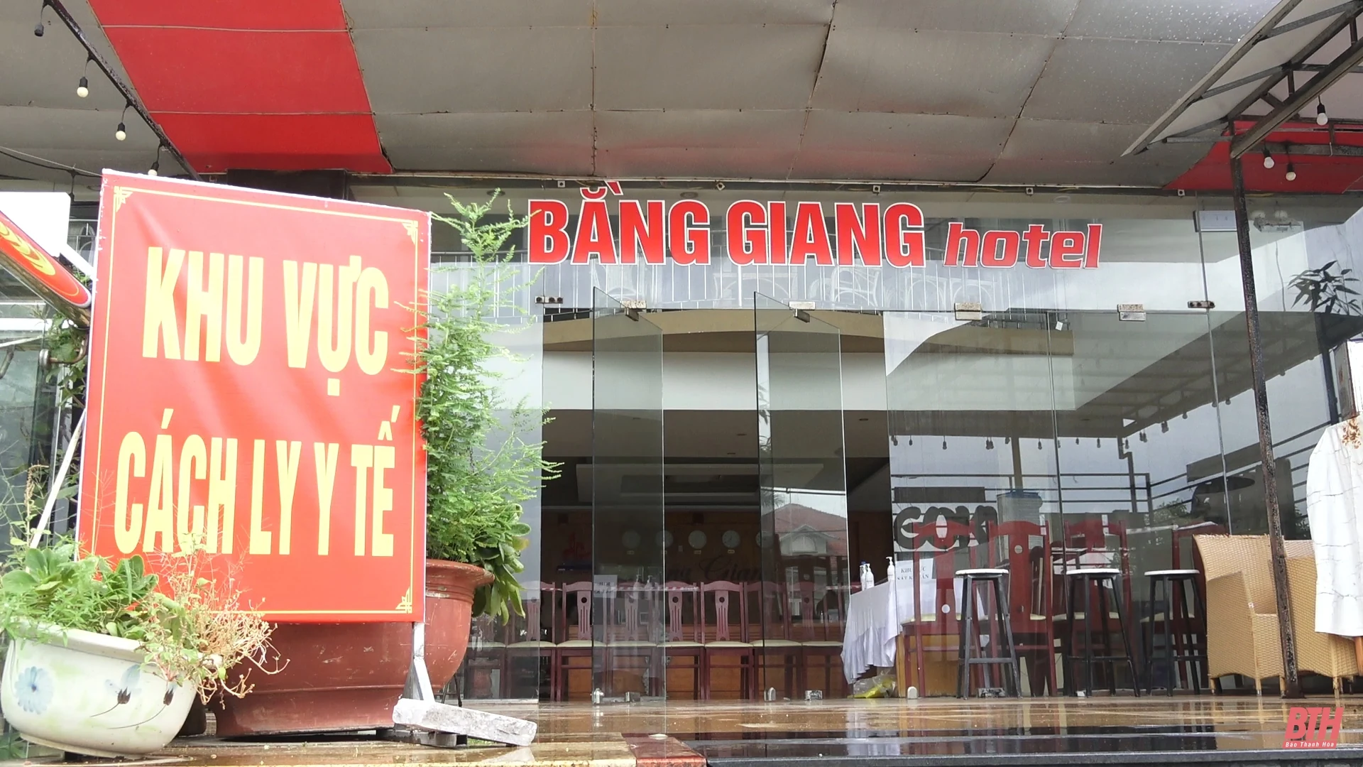 Ghi nhận tại khu phong tỏa phố Sơn Thắng (TP Sầm Sơn)
