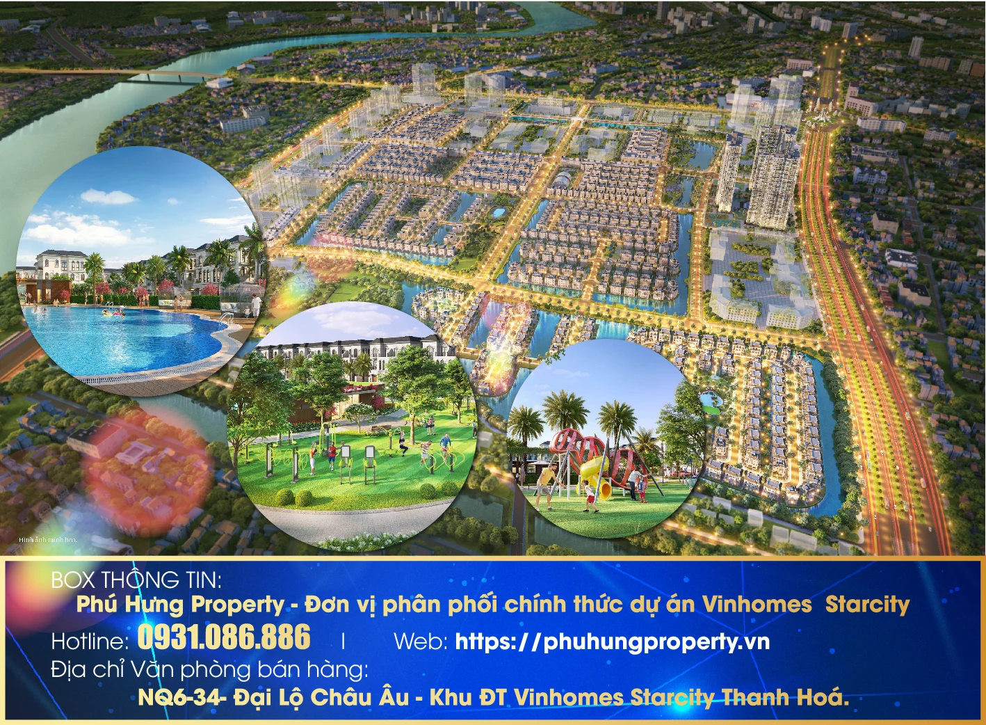Phú Hưng Property - Đại lý Platinum của Vinhomes: Đơn vị phân phối chính thức phân khu Hướng Dương, Vinhomes Star City