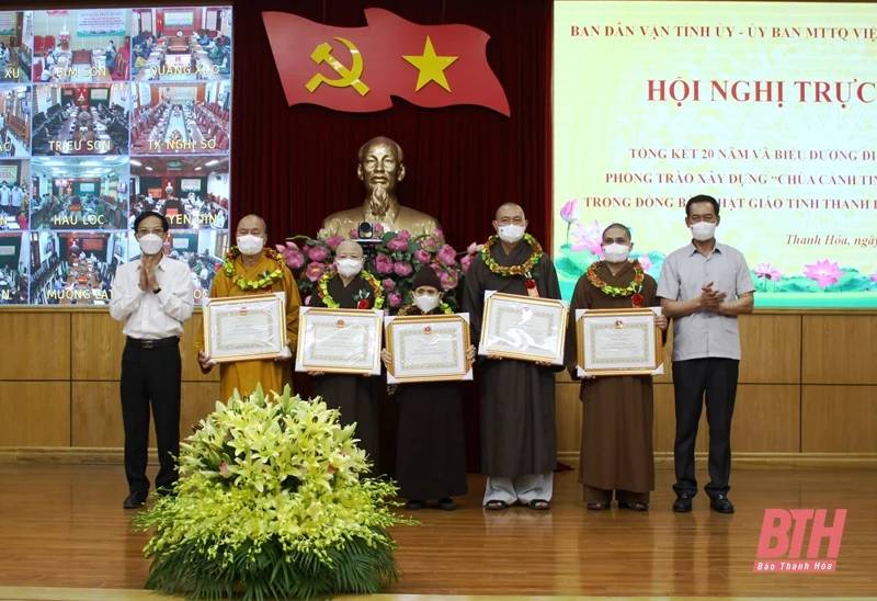 Tổng kết 20 năm phong trào xây dựng “Chùa cảnh tinh tiến, gương mẫu” trong đồng bào Phật giáo