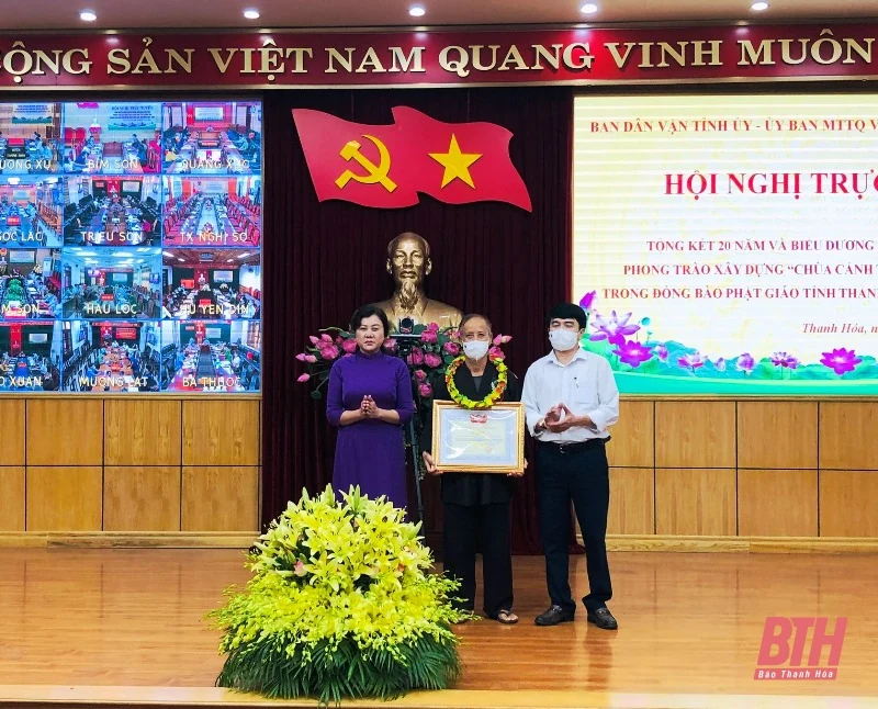 Tổng kết 20 năm phong trào xây dựng “Chùa cảnh tinh tiến, gương mẫu” trong đồng bào Phật giáo