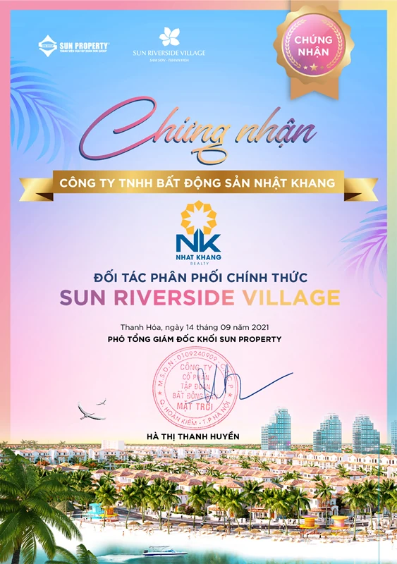 “Sun Riverside Village” - Cơ hội đầu tư bất động sản cực khủng đến từ Thanh Hóa