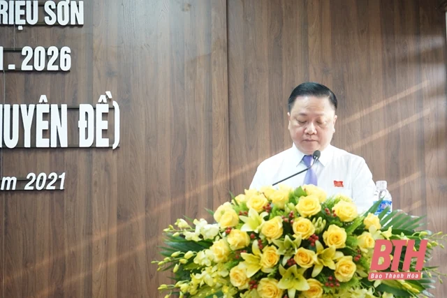 HĐND huyện Triệu Sơn khoá XVIII tổ chức kỳ họp thứ 3