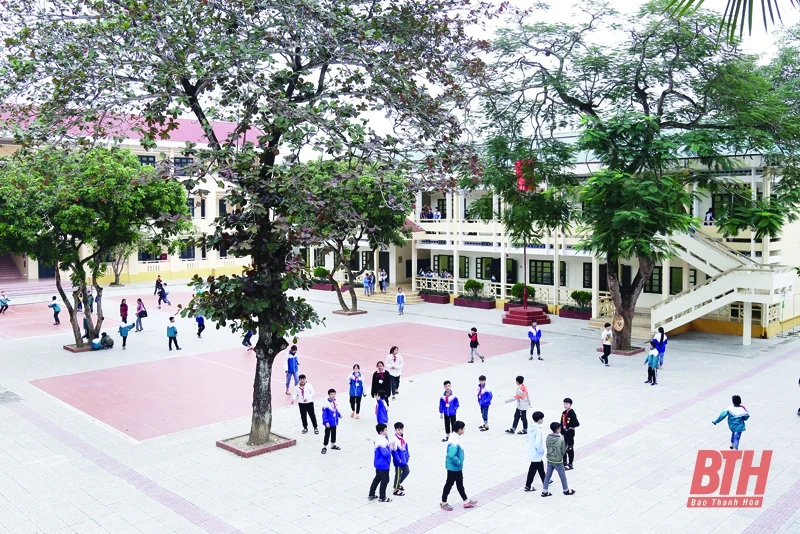 Huyện Thường Xuân với phong trào xây dựng trường chuẩn quốc gia