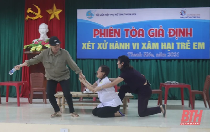 Truyền thông phiên tòa giả định xét xử hành vi xâm hại trẻ em