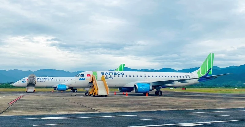 Bamboo Airways khai trương đường bay thẳng kết nối Hà Nội và TP Hồ Chí Minh với Điện Biên