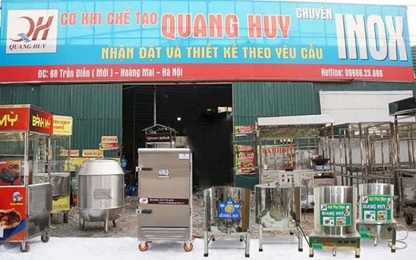 Tủ cơm công nghiệp Quang Huy Plaza “trợ thủ đắc lực cho quán ăn, nhà hàng