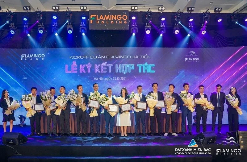 Bất động sản Bắc Bộ - thành viên Đất Xanh Miền Bắc phân phối chính thức Flamingo Hải Tiến