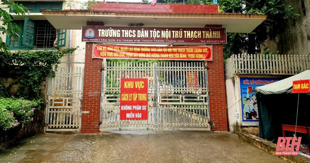 Huyện Thạch Thành điều tra, truy vết được 283 F1, hơn 1.000 F2 liên quan đến các ca dương tính với SARS-CoV-2
