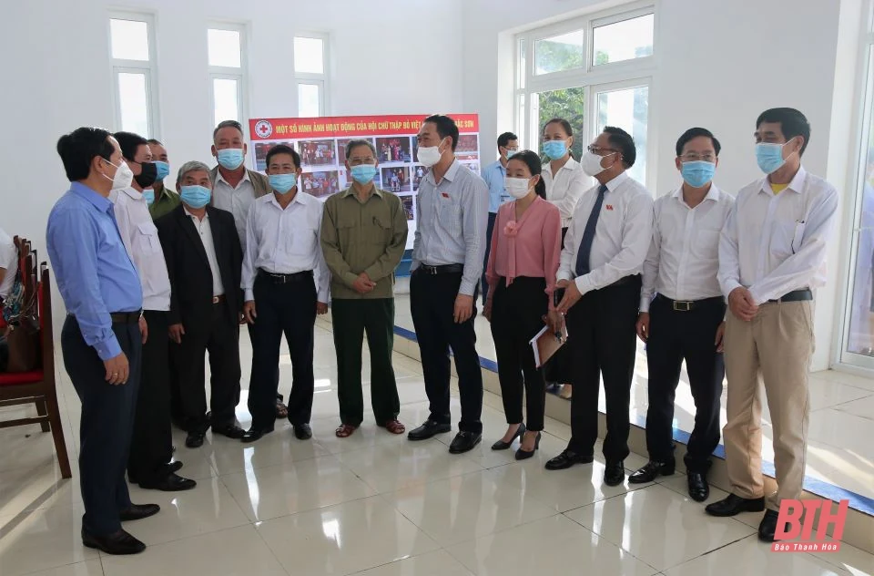 Đại biểu HĐND tỉnh tiếp xúc cử tri tại thành phố Sầm Sơn